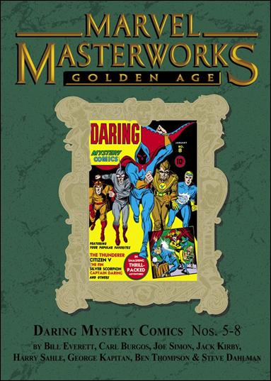 Marvel Masterworks: Golden Age Daring Mystery issue 2-B Marble Dust Jacket Vol 133