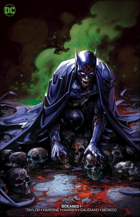 DCeased issue 1-SV Clayton Crain Scorpion Comics Cover 1/750