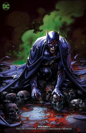DCeased issue 1-SV Clayton Crain Scorpion Comics Cover 1/750