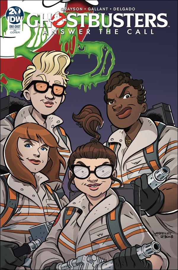 Answer the Call Ghostbusters 35th Anniversary: One-Shot issue One-Shot-B Anthony Marques 1:10 Connecting Cover