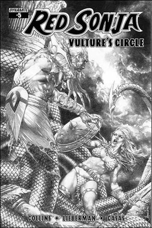 Red Sonja: Vulture's Circle issue 5-D Jay Anacleto 1:10 Black & White Cover