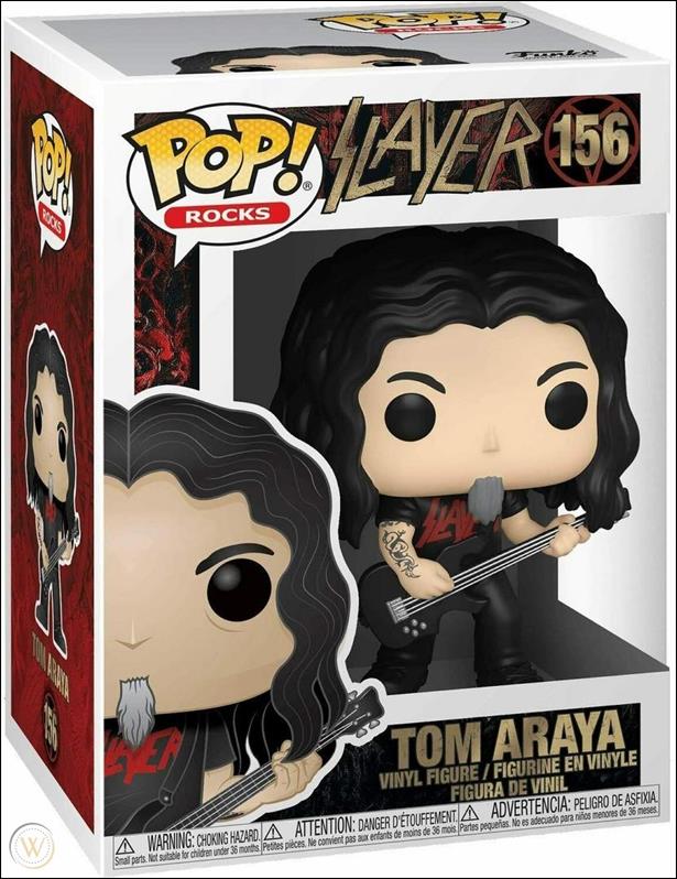 Pop! Rocks figure 156 Tom Araya