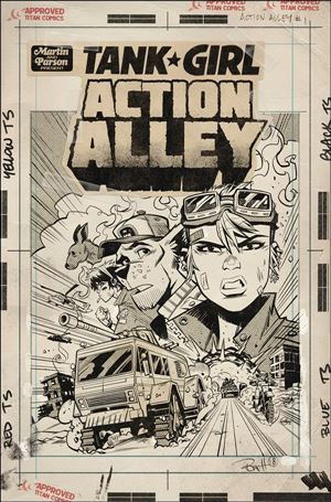 Tank Girl Ongoing issue 1-D Brett Parson Artist Edition Cover