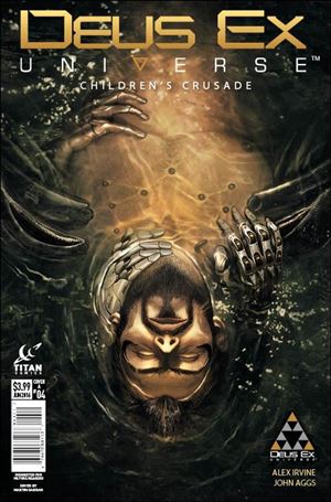 Deus Ex: Children's Crusade issue 4 Martin Sabran Cover