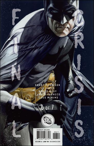 Final Crisis issue 6-B J.G. Jones "Batman Icon" Cover