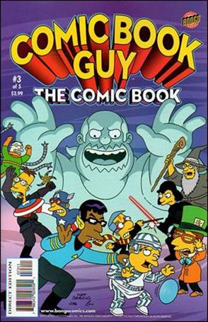 Bongo Comics Presents Comic Book Guy: The Comic Book issue 3