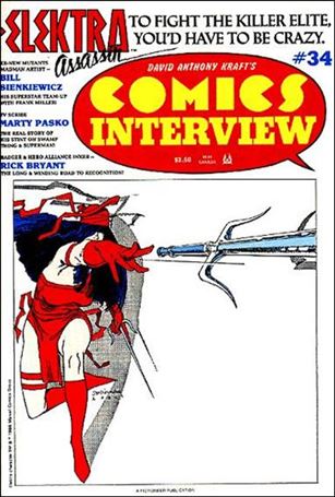 David Anthony Kraft's Comics Interview issue 34