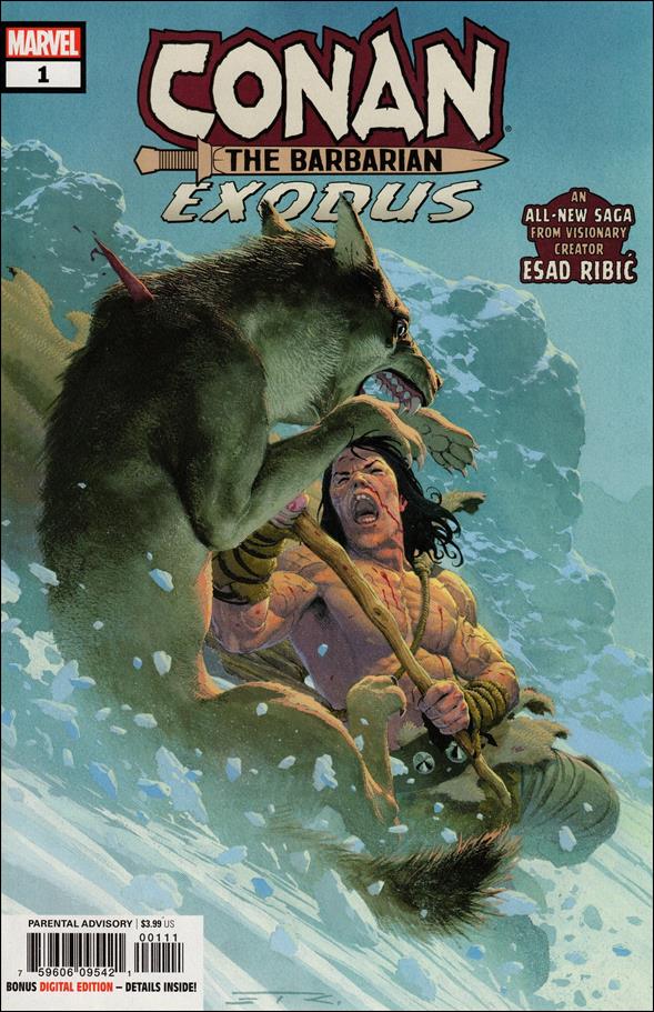 Conan the Barbarian: Exodus issue 1 Esad Ribic Cover