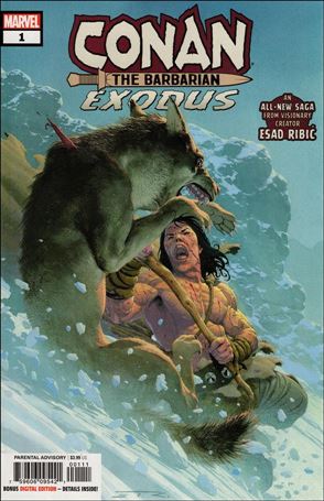 Conan the Barbarian: Exodus issue 1 Esad Ribic Cover