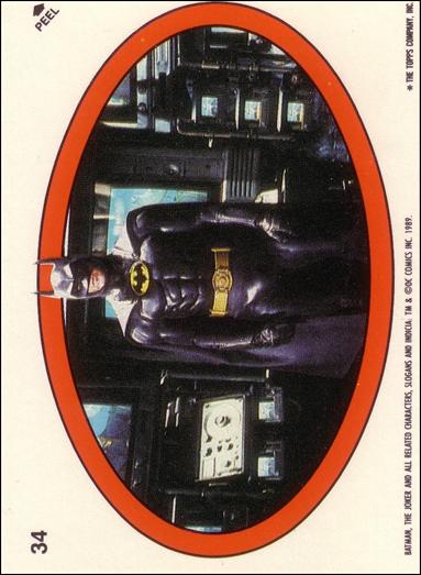 Batman: Series 2 (Sticker Subset) card 34
