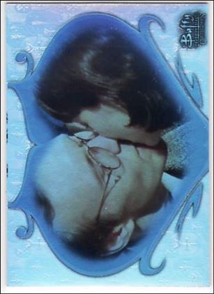 Buffy the Vampire Slayer: Connections (Parallel Foil Base Set) card BC-47 Giles + Jenny: First Love Connection