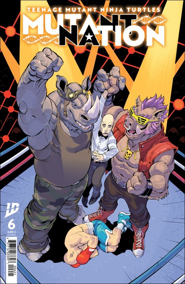 Teenage Mutant Ninja Turtles: Mutant Nation issue 6-C Max Dunbar 1:10 Cover