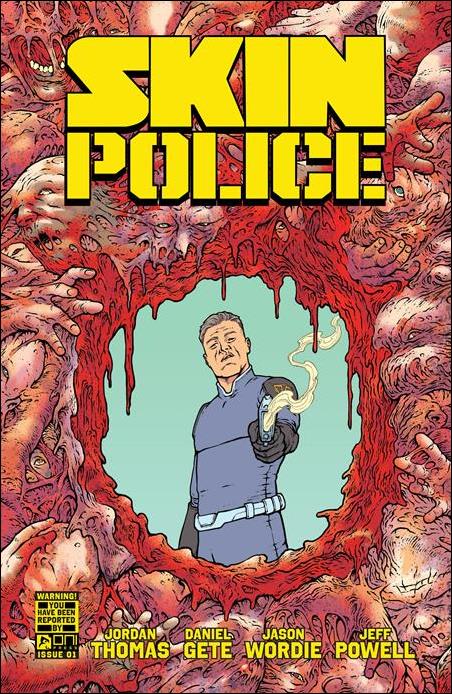 Skin Police issue 1 Daniel Gete Cover