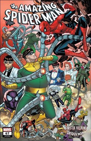 Amazing Spider-Man (2018) issue 67-B Javi Garron Sinister Villains of Spider-Man Cover