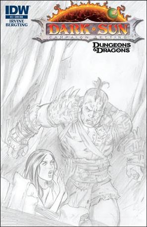 Dark Sun issue 3-C John Watson 1:25 Sketch Cover