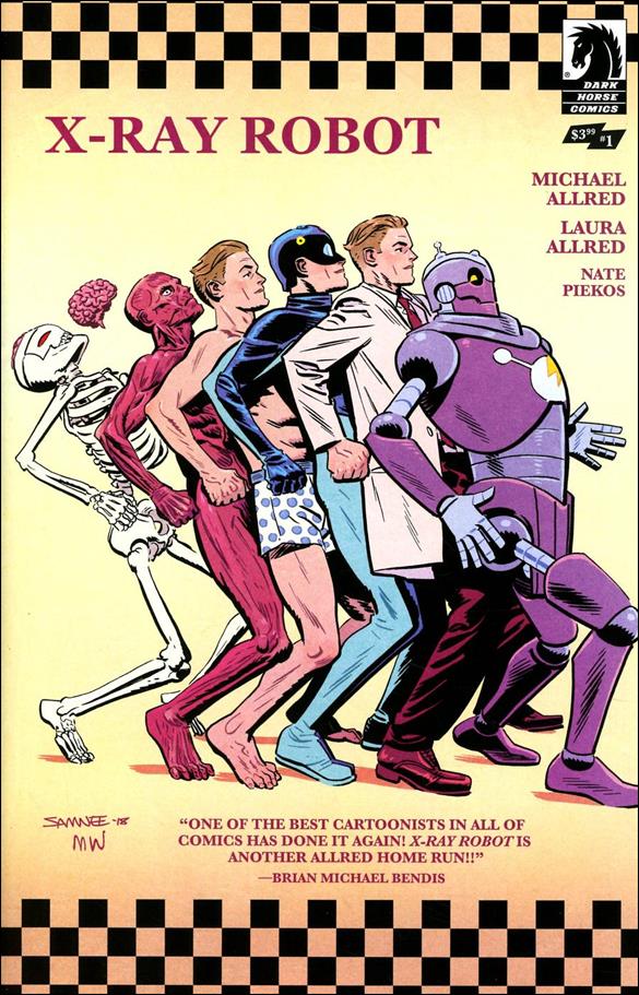 X-Ray Robot issue 1-B Chris Samnee Cover