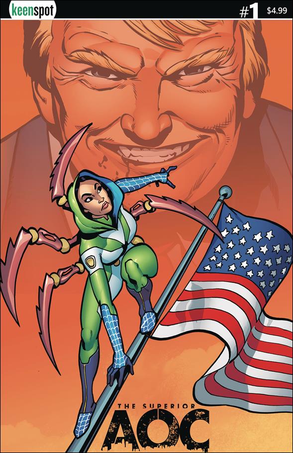 Superior AOC issue 1-D Vincenzo Cucca "Trump" Cover