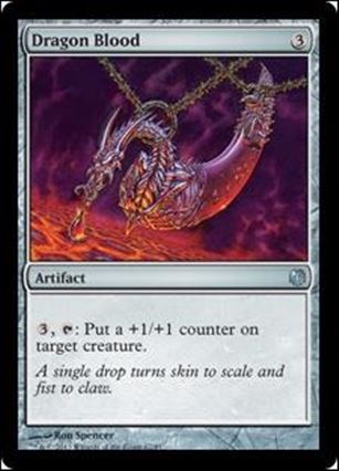 Magic the Gathering: Duel Decks: Heroes vs. Monsters (Base Set) card 67 Dragon Blood