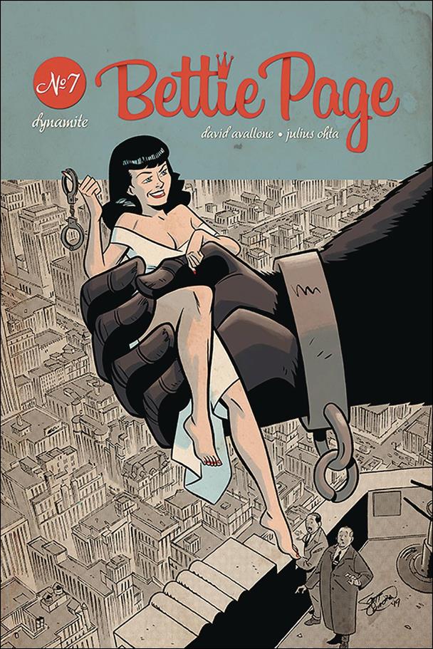 Bettie Page: Unbound issue 7-B Scott Chantler Cover