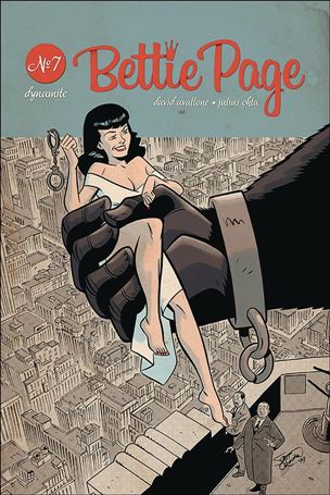 Bettie Page: Unbound issue 7-B Scott Chantler Cover