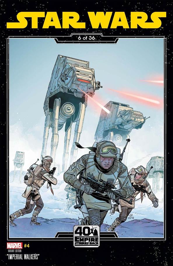 Star Wars (2020) issue 4-B Chris Sprouse Empire Strikes Back Cover