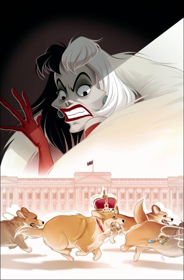 Disney Villains: Cruella De Vil issue 4-E Sweeney Boo Virgin 1:10 Cover