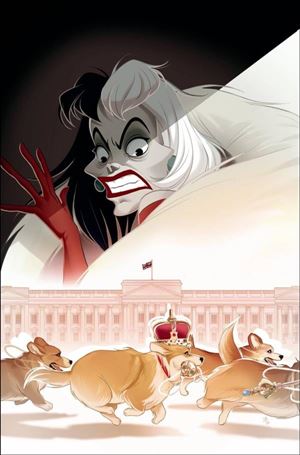 Disney Villains: Cruella De Vil issue 4-E Sweeney Boo Virgin 1:10 Cover