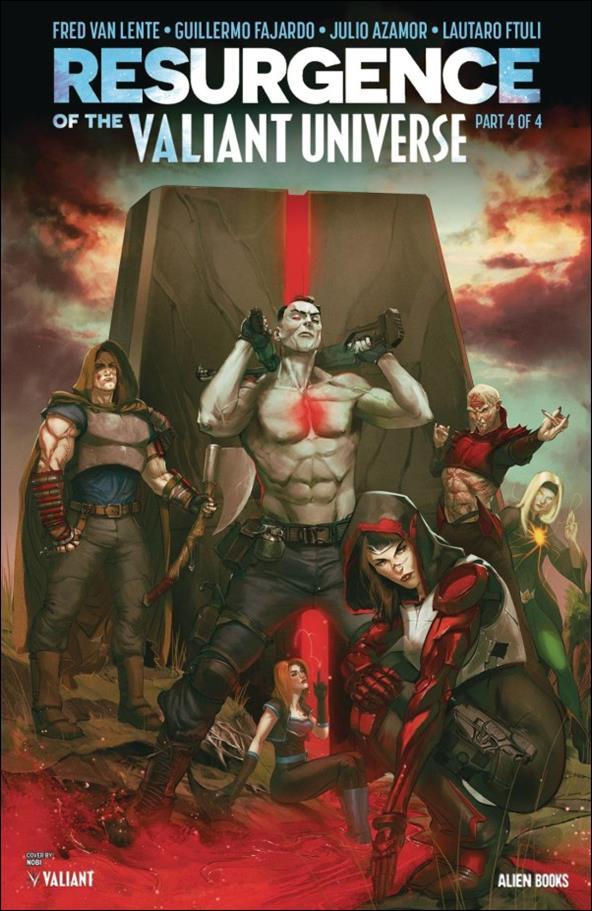 Resurgence of the Valiant Universe issue 4-B Nobi Cover