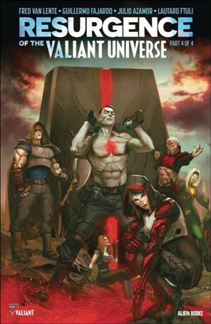 Resurgence of the Valiant Universe issue 4-B Nobi Cover