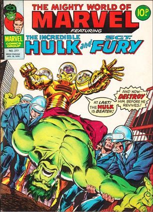 Mighty World of Marvel (UK) (1972) issue 277