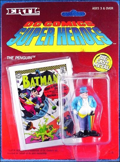 DC Comics Super Heroes 2 1/2" Die Cast Figurines figure 718 The Penguin