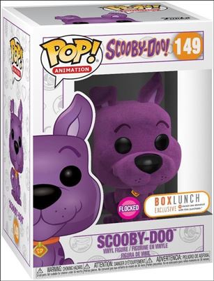 POP! Animation figure 149-G Scooby Doo (Purple) (Flocked) BoxLunch Exclusive