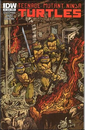 Teenage Mutant Ninja Turtles (2011) issue 8-B Kevin Eastman 1:5 Cover