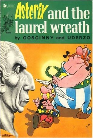 Asterix and the Laurel Wreath Cover Image 1