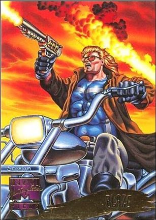 1995 Marvel Masterpieces (Base Set) card 117 Blaze