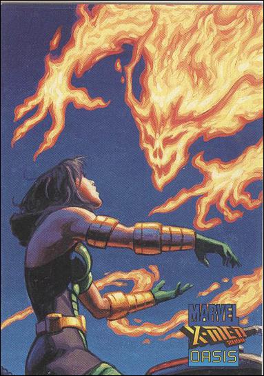X-Men 2099: Oasis (Base Set) card 24 Flames of desire