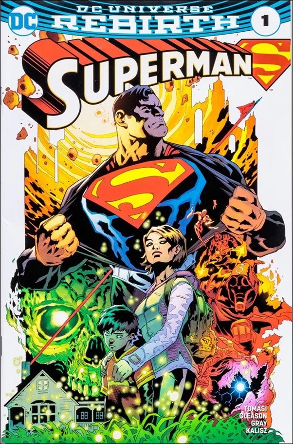 Superman (2016) issue 1-G Patrick Gleason McFarlane Toys Page Punchers Cover