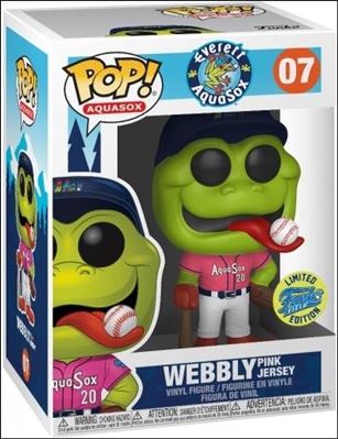 Pop! Aquasox figure 7 Webbly Pink Jersey