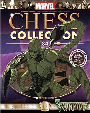 Marvel Chess Collection (UK) issue 84 Scorpion (Black Pawn)