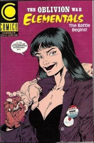 Elementals (1989) issue 10 Wraparound Cover