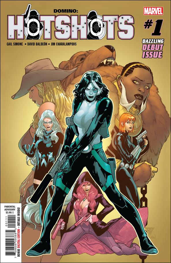 Domino: Hotshots issue 1 R.B. Silva Cover