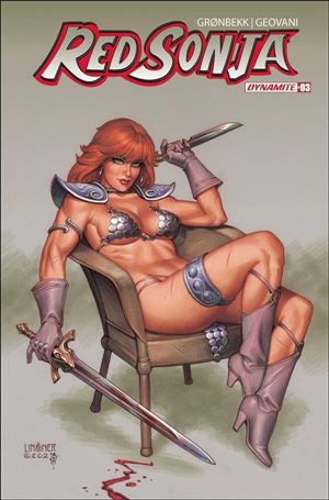 Red Sonja (2023) issue 3-G Joseph Michael Linsner 1:10 Cover