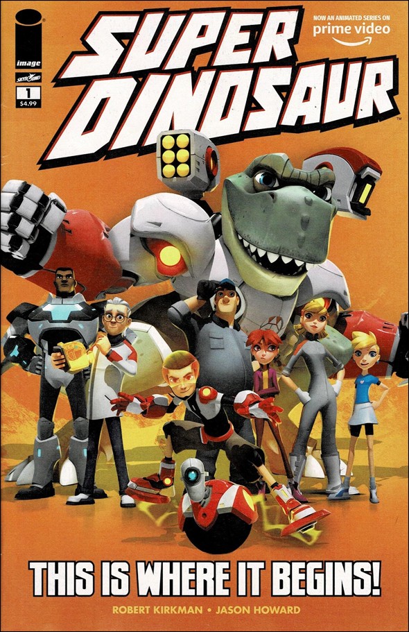 Super Dinosaur issue 1-F Local Comic Shop Day Animated Cover
