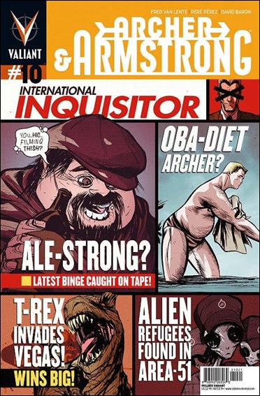 Archer & Armstrong (2012) issue 10-B Juan Doe Pullbox Cover