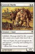 Magic The Gathering: Zendikar (Base Set) card 5 Caravan Hurda