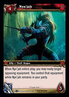 World of Warcraft: Through the Dark Portal (Base Set) card 226 Nyn'jah