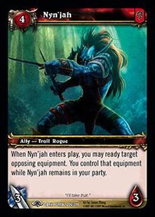 World of Warcraft: Through the Dark Portal (Base Set) card 226 Nyn'jah