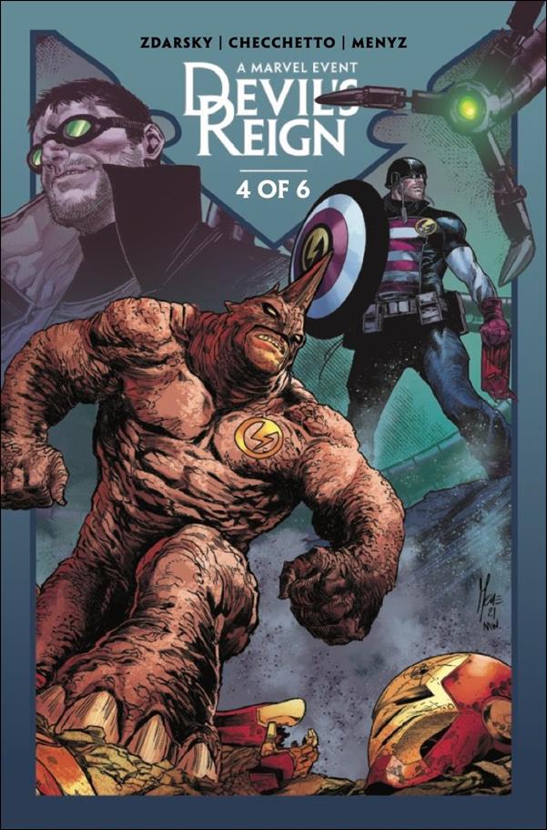 Devil's Reign (2022) issue 4 Marco Checchetto Cover