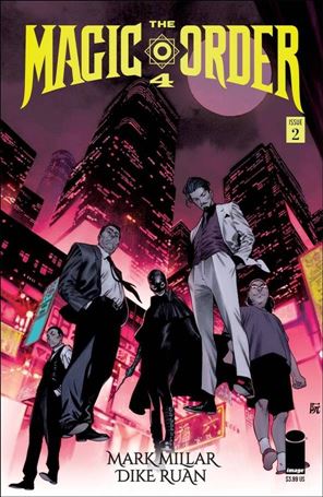 Magic Order 4 issue 2 Dike Ruan Cover