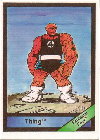 Marvel Universe (Base Set) card 57 Thing